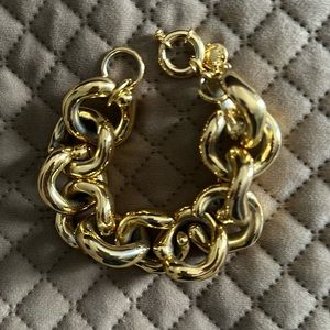 J. Crew Gold Link Bracelet